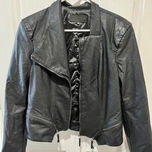 BLANKNYC Faux Leather Moto Jacket, L